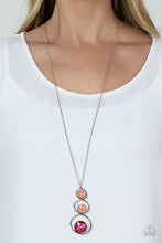 Load image into Gallery viewer, Celestial Courtier Orange Necklace