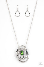 Load image into Gallery viewer, Luminous Labyrinth Green Necklace