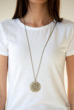 Load image into Gallery viewer, Mandala Melody Brass Necklace