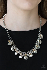 Stage Stunner Silver Necklace