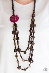 Jungle Jive Pink Necklace