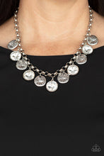 Load image into Gallery viewer, Spot On Sparkle White Necklace