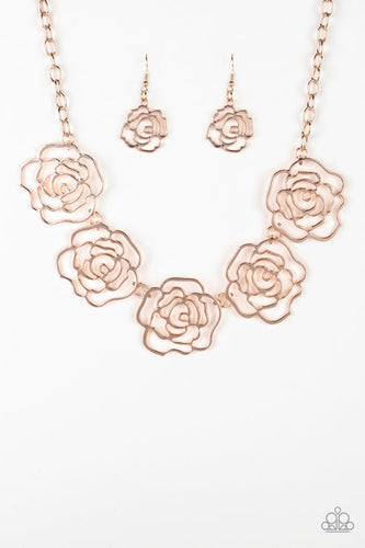 Budding Beauty Gold Necklace