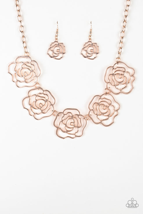 Budding Beauty Gold Necklace