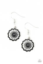 Load image into Gallery viewer, Badlands Buttercup Black Earring
