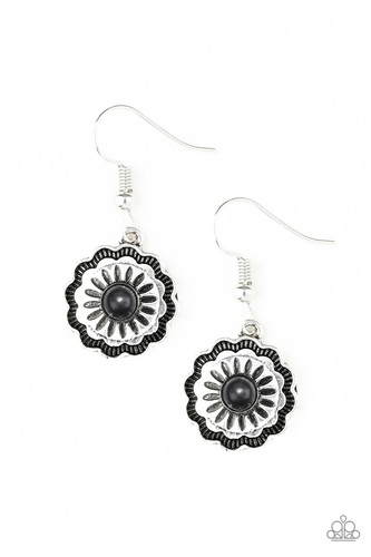 Badlands Buttercup Black Earring