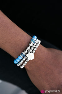 Valley Of Flowers Blue Bracelet