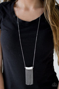 Serene Streams White Necklace