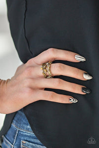 Cosmo Collection Brass Ring