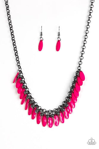 Jersey Shore Pink Necklace