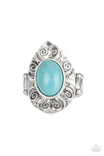 Load image into Gallery viewer, Mega Mother Nature Blue Ring