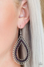 Load image into Gallery viewer, Mechanical Marvel Purple Earring