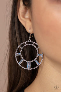 Fleek Fortress Blue Earring