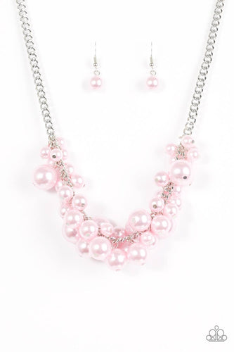 Glam Queen Pink Necklace