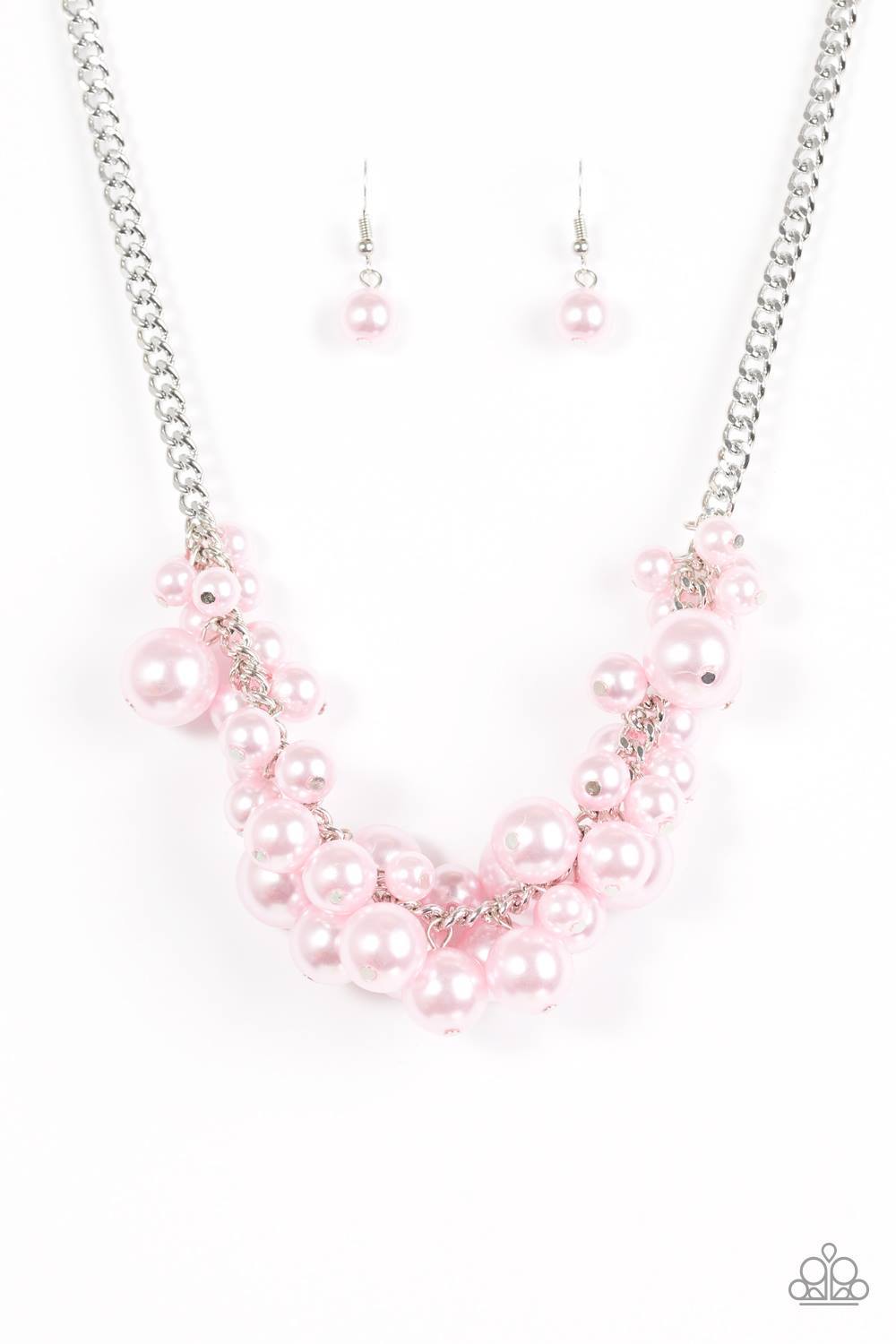 Glam Queen Pink Necklace