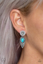 Load image into Gallery viewer, Fly Into The Sun Blue Earring