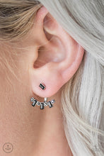 Load image into Gallery viewer, Courageously Cosmo Black Earring