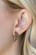Load image into Gallery viewer, Wing Bling Brass Earring