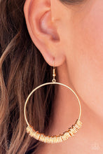 Load image into Gallery viewer, Retro Ringleader Gold Earring