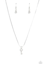 Load image into Gallery viewer, LOVE-Locked White Necklace