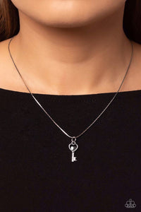 LOVE-Locked White Necklace