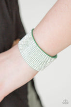 Load image into Gallery viewer, Roll With The Punches Green Bracelet