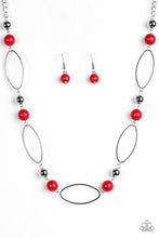 Load image into Gallery viewer, Simple Stonework Red Necklace
