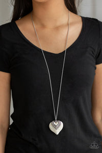 Southern Heart White Necklace