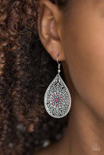 Load image into Gallery viewer, Dinner Party Posh Pink Earring