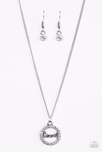 Show Me Some Love White Necklace