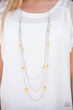 Load image into Gallery viewer, Triple Tango Yellow Necklace