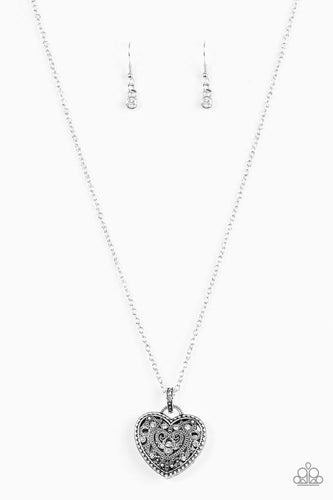 Charmingly Casanova White Necklace