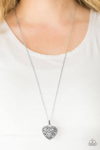 Charmingly Casanova White Necklace