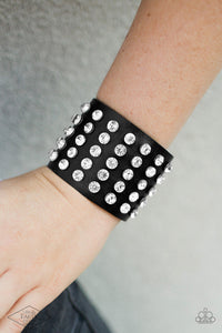 Mama Said Knock You Out Black Bracelet