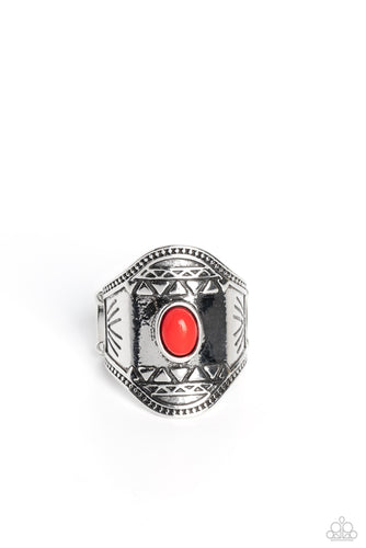 Panoramic Pyramids Red Ring
