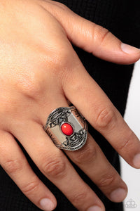 Panoramic Pyramids Red Ring