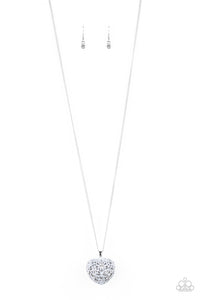 Love Is All Around Silver Necklace