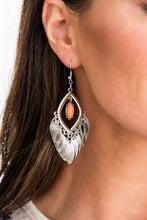 Load image into Gallery viewer, Sunset Soul Orange Earring