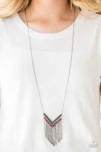 Fashion Peak Red Necklace