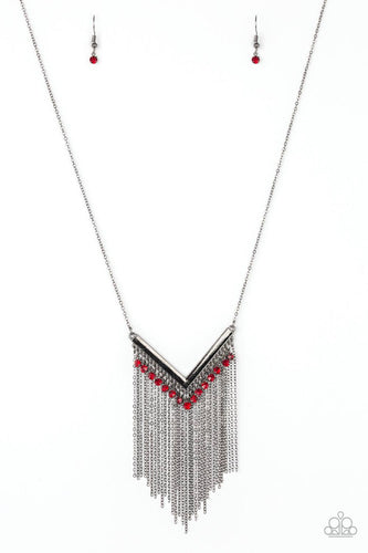 Fashion Peak Red Necklace