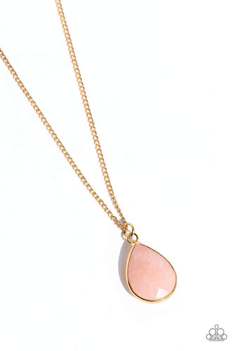 Sparkling Stones Pink Necklace