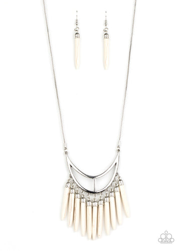 Stone Age A-Lister White Necklace