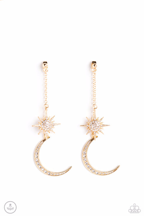 Stellar Showstopper Gold Earring