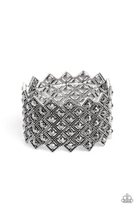 DECO In The Rough Silver Bracelet
