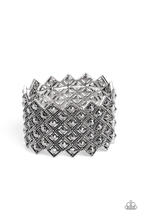 DECO In The Rough Silver Bracelet