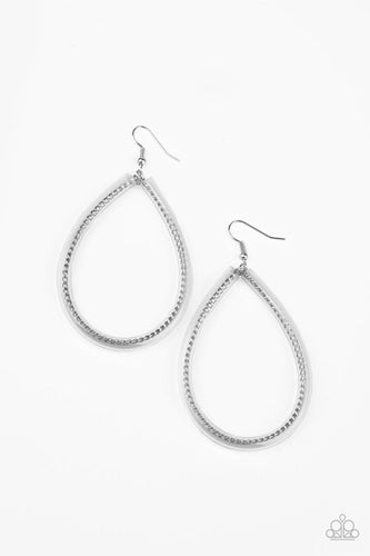 Just ENCASE You Missed It Silver Earring