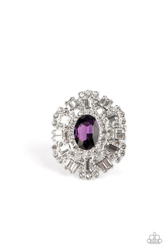 Iceberg Ahead Purple Ring