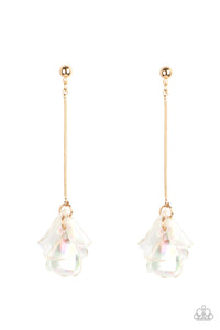 Keep Them In Suspense Gold Earrings