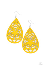 Load image into Gallery viewer, Marine Eden Yellow Earring