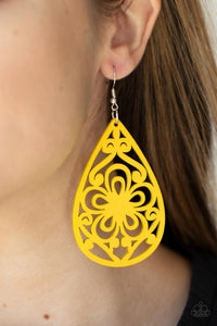 Marine Eden Yellow Earring